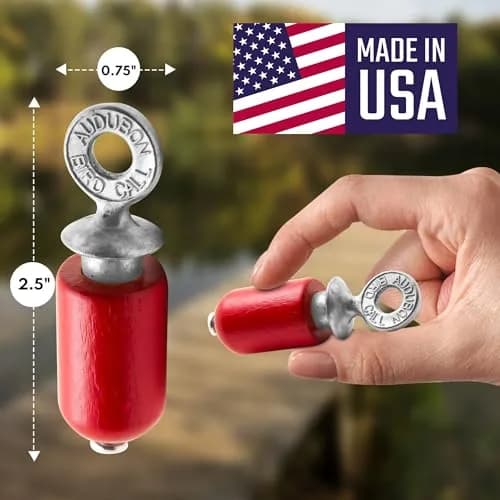 Audubon Bird Call Red Gift Pack - 2.5 inch (6.35 cm) | Authentic USA Import for Bird Watching thumbnail 5
