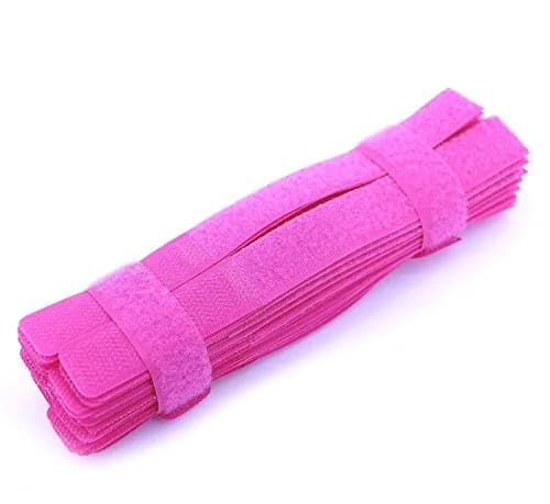 Pasow Cable Ties 50pcs Reusable 7 Inch | Color Coded Wire Organizer for Cables in India thumbnail 1