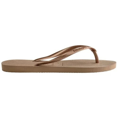 Havaianas Women's Slim Sandal, Rose Gold, 37/38 BR (7-8 M US) | Minimalist & Durable Rubber Flip Flop thumbnail 5