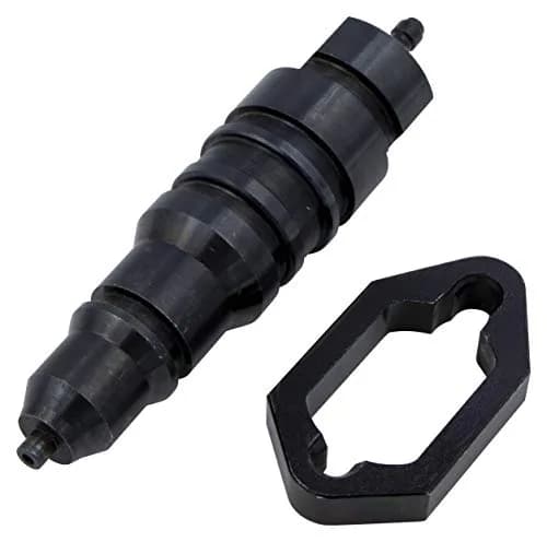 Lang Tools TU-15-25 Diesel Compression Adapter Injector 0.150-0.250" UNF Brass thumbnail 1