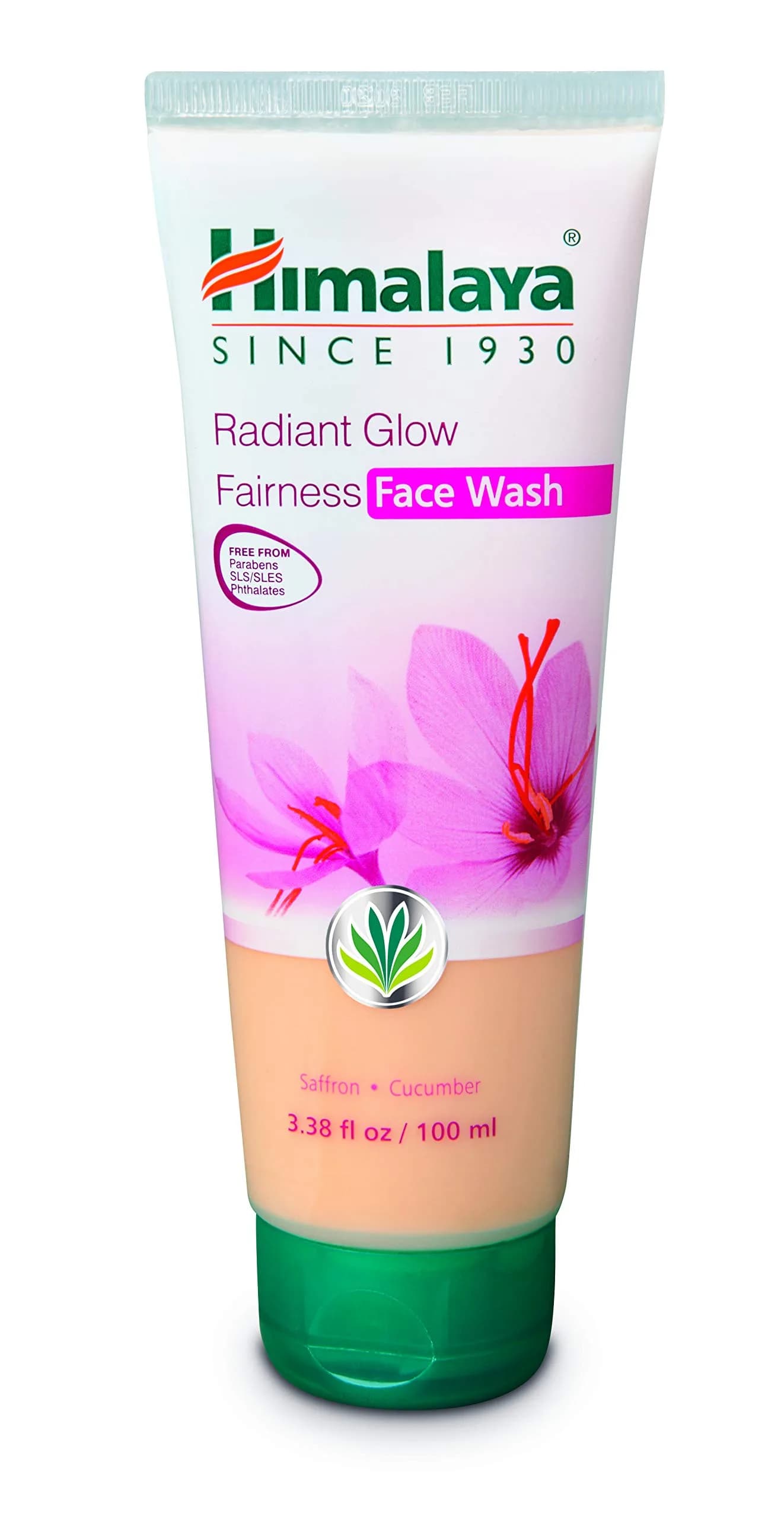 Himalaya Radiant Glow Fairness Face Wash 100ml (3.38 Fl Oz) | For Even-Looking Skin Tone - main product image