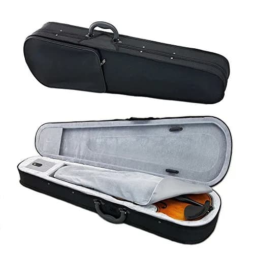 Paititi 4/4 Full Size Solid Wood Student Violin Complete Package with Case Bow Rosin String Tuner thumbnail 5