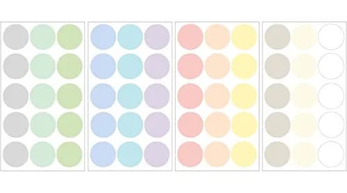 Wall Pops Pastel Confetti MiniPops Sticker Set | 60 Count, Repositionable Vinyl Dots thumbnail 1
