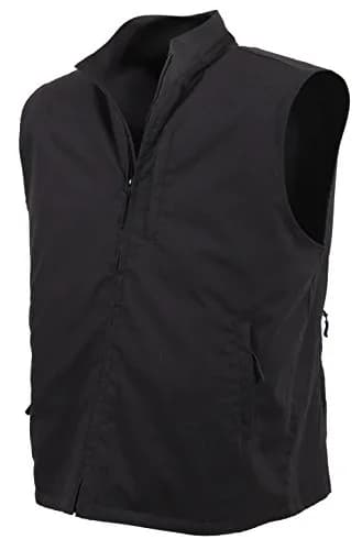 Rothco Undercover Travel Vest, Black, L | Low-Profile Secure Storage for Men thumbnail 4