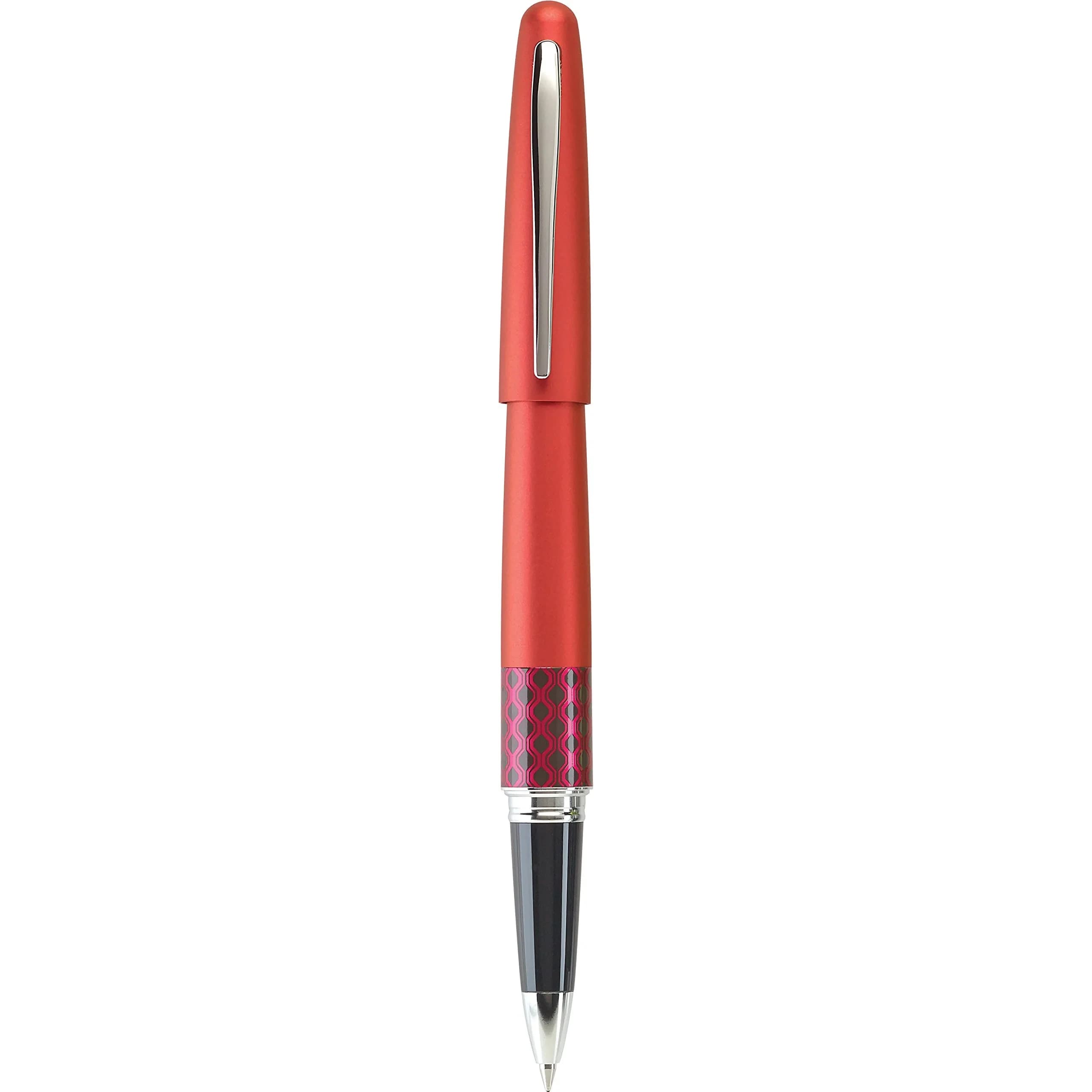 PILOT MR Retro Pop Collection Gel Roller Pen Red/Wave 0.7mm (0.5 in x 5.4 in) | Smooth Ink Flow — Red/Wave