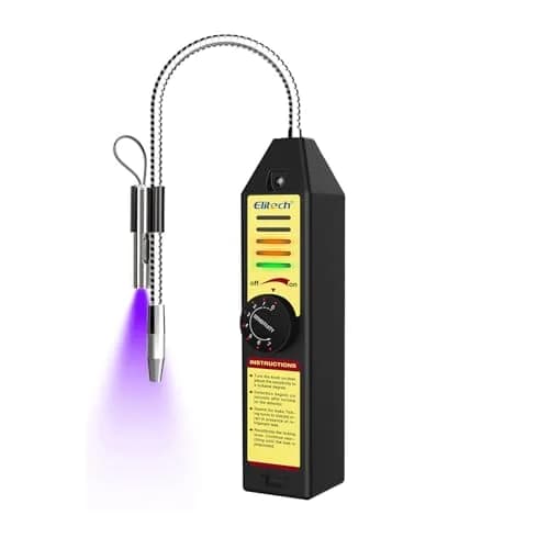 Elitech WJL-6000 Halogen Refrigerant Leak Detector | Detects R22, R134A, R410A, 1234YF & More — WJL-6000