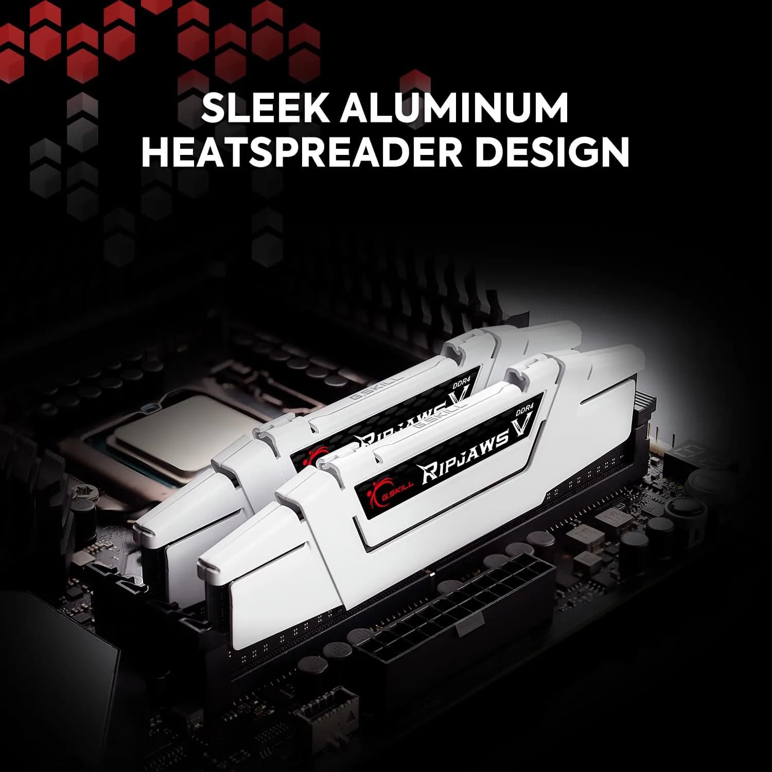 G.SKILL Ripjaws V DDR4 RAM 16GB (2x8GB) 3200MT/s CL16 Black | High-Performance Desktop Memory - view 4