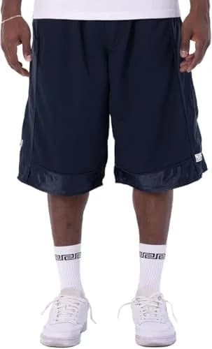 Pro Club Heavyweight Mesh Basketball Shorts Navy Large | Superior Comfort & Durability thumbnail 1