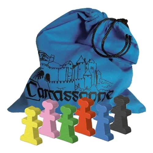 Carcassonne Traders & Builders Expansion 2 Board Game | 2-6 Players | Cardboard thumbnail 4