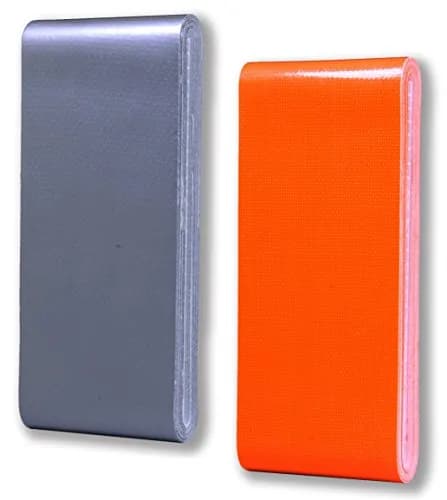 RediTape Travel Size Duct Tape 2-Pack (Silver & Neon Orange) 5 Yards Each | Heavy Duty Waterproof Repair Tape thumbnail 2