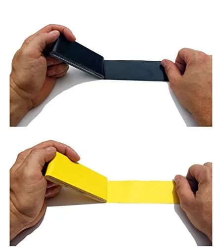 RediTape Travel Size Duct Tape 2-Pack (Black & Yellow) 5 Yds Each | Heavy Duty Waterproof Repair Tape thumbnail 3