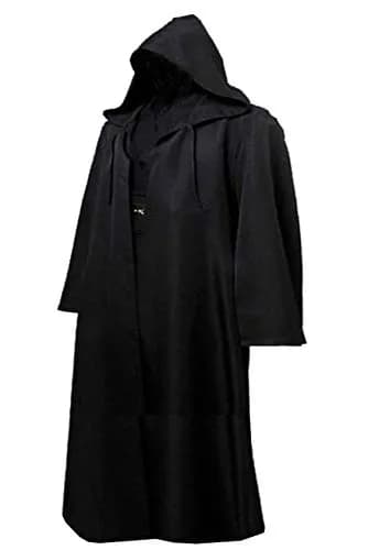 GOLDSTITCH Men Hooded Robe Cloak Knight Costume | Halloween Cosplay Adult Outfit thumbnail 1