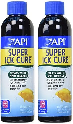 API Liquid Super Ick Cure 8-Ounce (2 Pack) | Fish Disease Treatment for Freshwater & Saltwater thumbnail 1