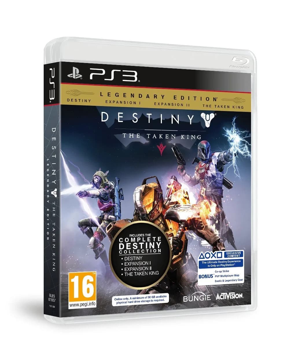 ACTIVISION Destiny: The Taken King - Legendary Edition (PS3) | Level 25 Character Boost, Expansion Pack, Adventure Game