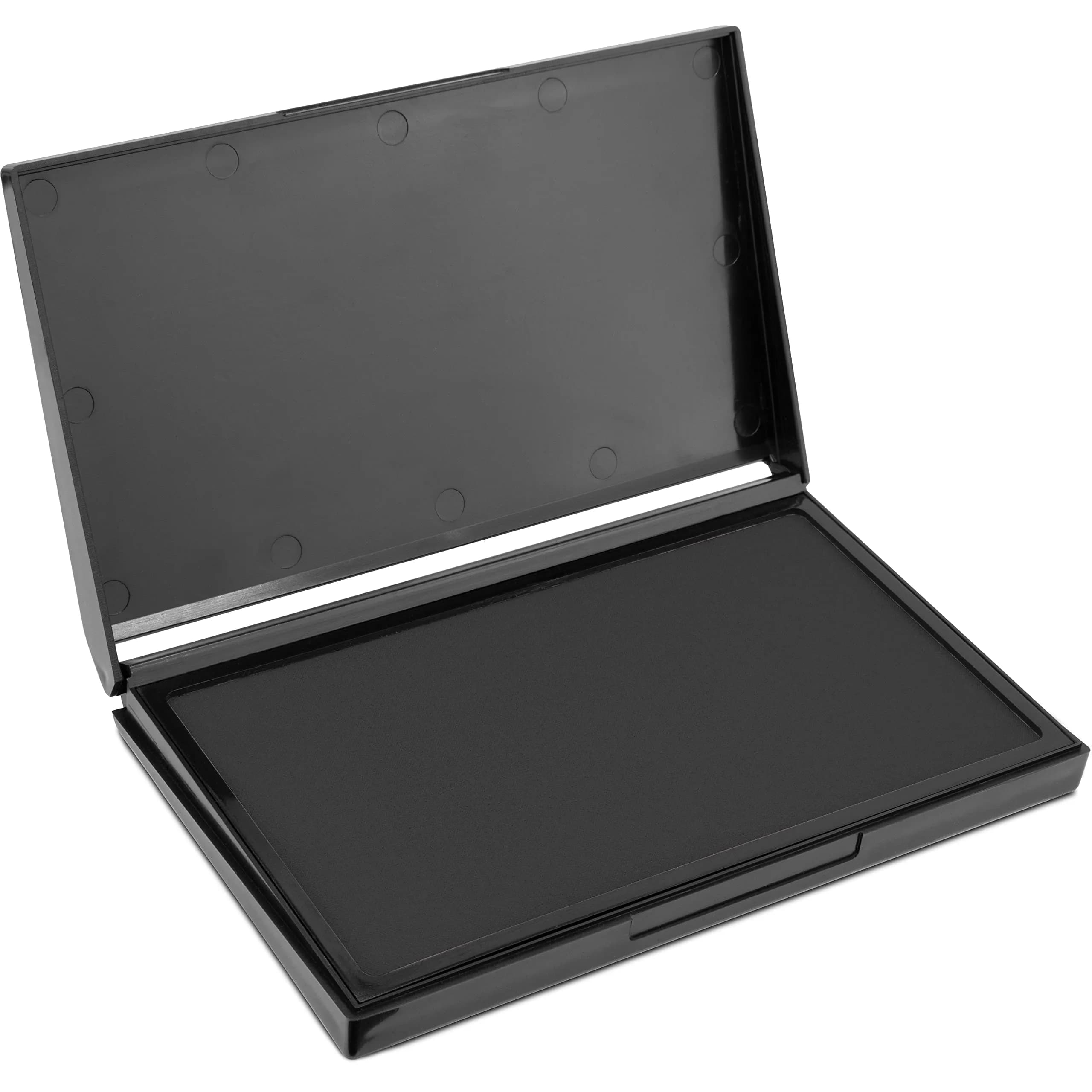 MaxMark Large Black Stamp Pad 4.25" x 7.25" | Premium Felt for Thousands of Crisp Impressions