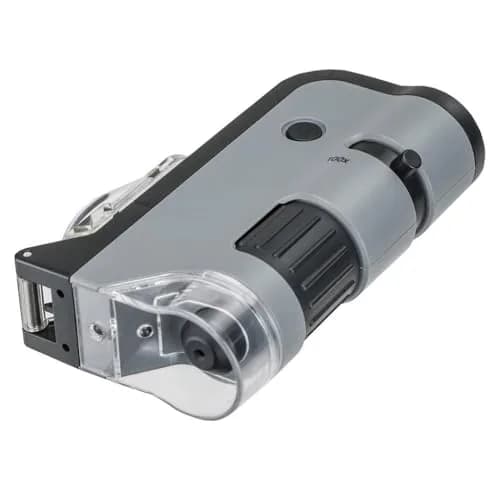Carson MicroFlip 100x-250x LED UV Pocket Microscope with Smartphone Clip | STEM Education MP-250 thumbnail 8