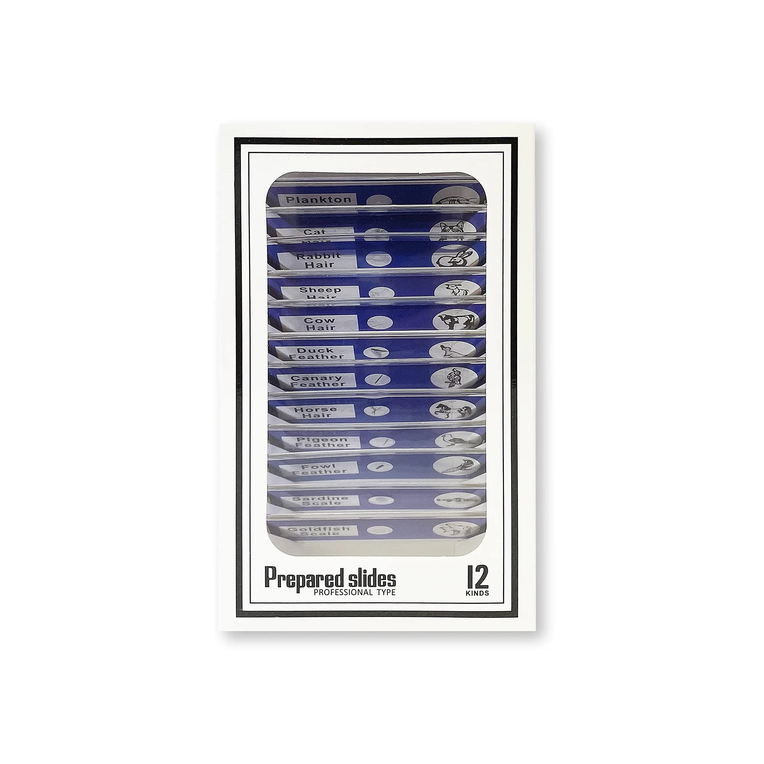 Carson MicroFlip 100x-250x LED & UV Pocket Microscope with Smartphone Adapter & 24 Prepared Slides | STEM Educational Tool - view 6