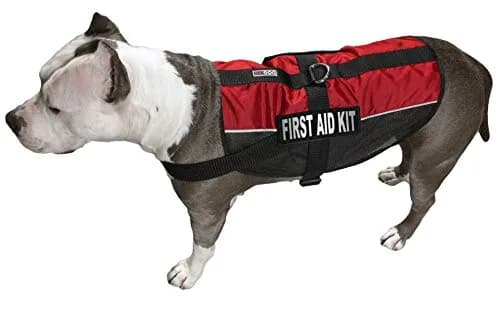 Dogline First Aid Kit Removable Patches, Small/Medium | Set of 2 Reflective Velcro Patches for Pet Harnesses thumbnail 6