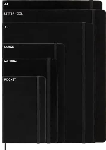 Moleskine Classic Notebook, Large, Ruled, Sapphire Blue, Hard Cover (5 x 8.25) | Acid-Free, 240 Pages, Durable Cover thumbnail 5