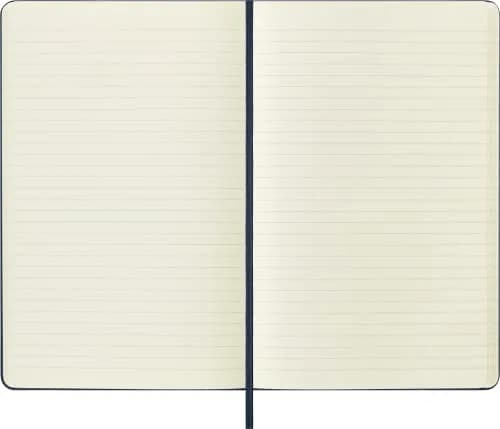 Moleskine Classic Notebook, Large, Ruled, Sapphire Blue, Hard Cover (5 x 8.25) | Acid-Free, 240 Pages, Durable Cover thumbnail 3