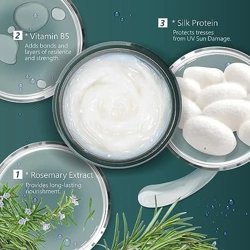 SH-RD Protein Cream Leave-In Conditioner 150ml (5.1 Fl Oz) | Repairs Dry Damaged Hair & Split Ends thumbnail 3