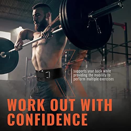 Fire Team Fit Weight Lifting Belt for Men and Women | 6 Inch, Black, X-Small, 27"-32" Waist Support thumbnail 7