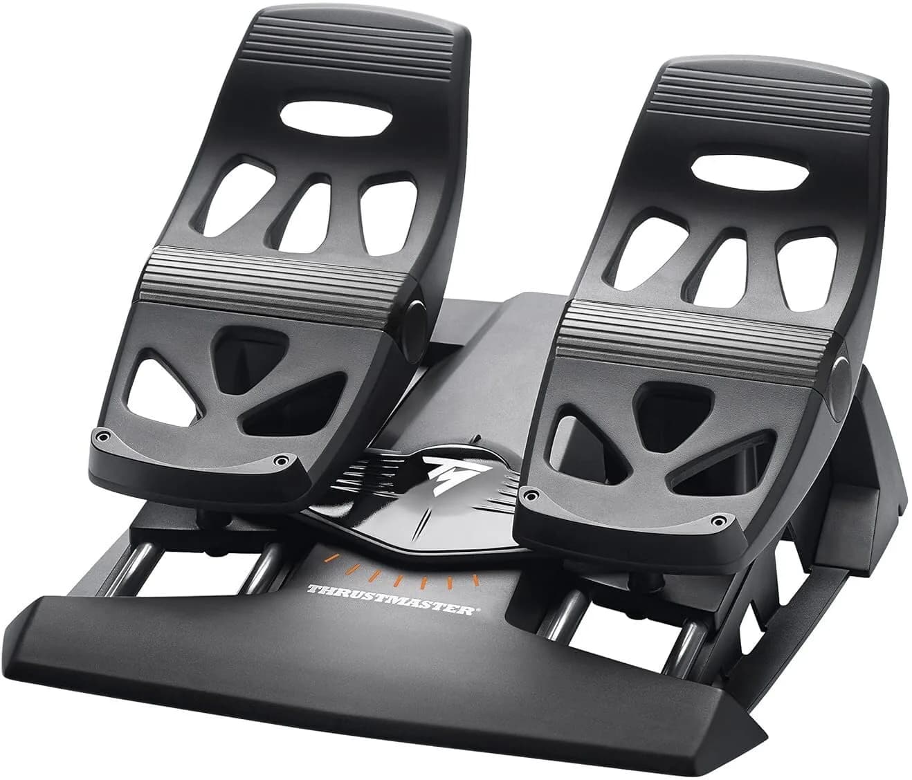 Thrustmaster TFRP Flight Rudder Pedals with S.M.A.R.T. Rail System, USB & RJ12, Black | Precision Flight Sim Controls for PC, PS5, Xbox - main product image