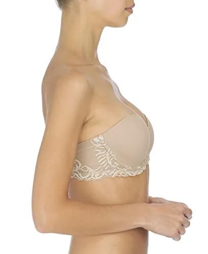 Natori Feathers Strapless Plunge Multiway Bra 32B | Breathable, Elegant Support thumbnail 3