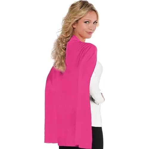 Party City 30 inch Cape for Children and Adults, Pink | One Size Superhero Costume Accessory thumbnail 2