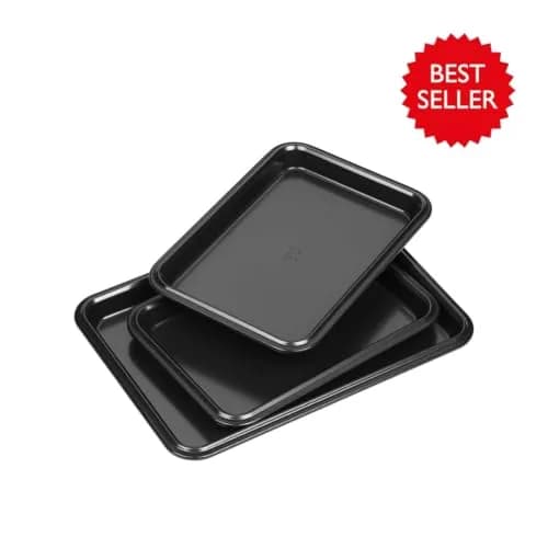 Tala Performance Baking Tray Set of 3 | Heavy-Duty Carbon Steel, Non-Stick, Oven Safe thumbnail 5
