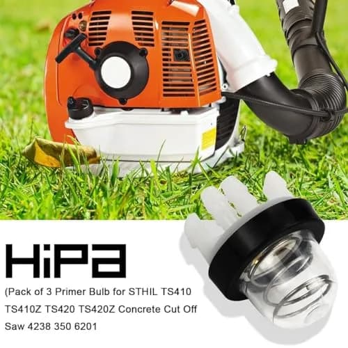 Hipa TS420 BR350 Primer Bulb for Stihl Concrete Cut Off Saw Backpack Blower | Replacement Part thumbnail 2