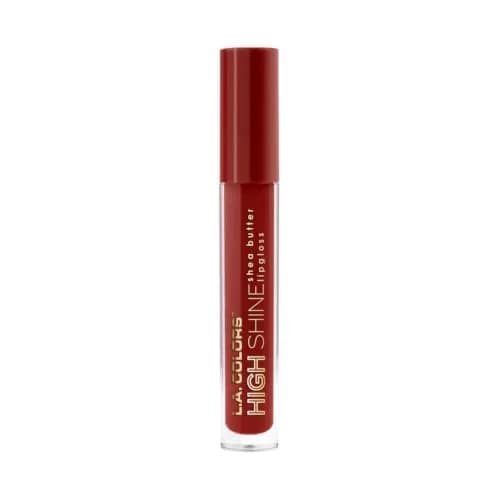 L.A. COLORS High Shine Lipgloss Scarlett 0.14 oz (4 ml) | Shea Butter & Vitamin E Enriched thumbnail 3