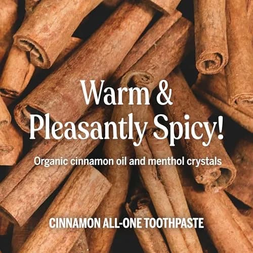 Dr. Bronner's Cinnamon All-One Toothpaste 450g (16 oz) | Fluoride-Free & Vegan thumbnail 4
