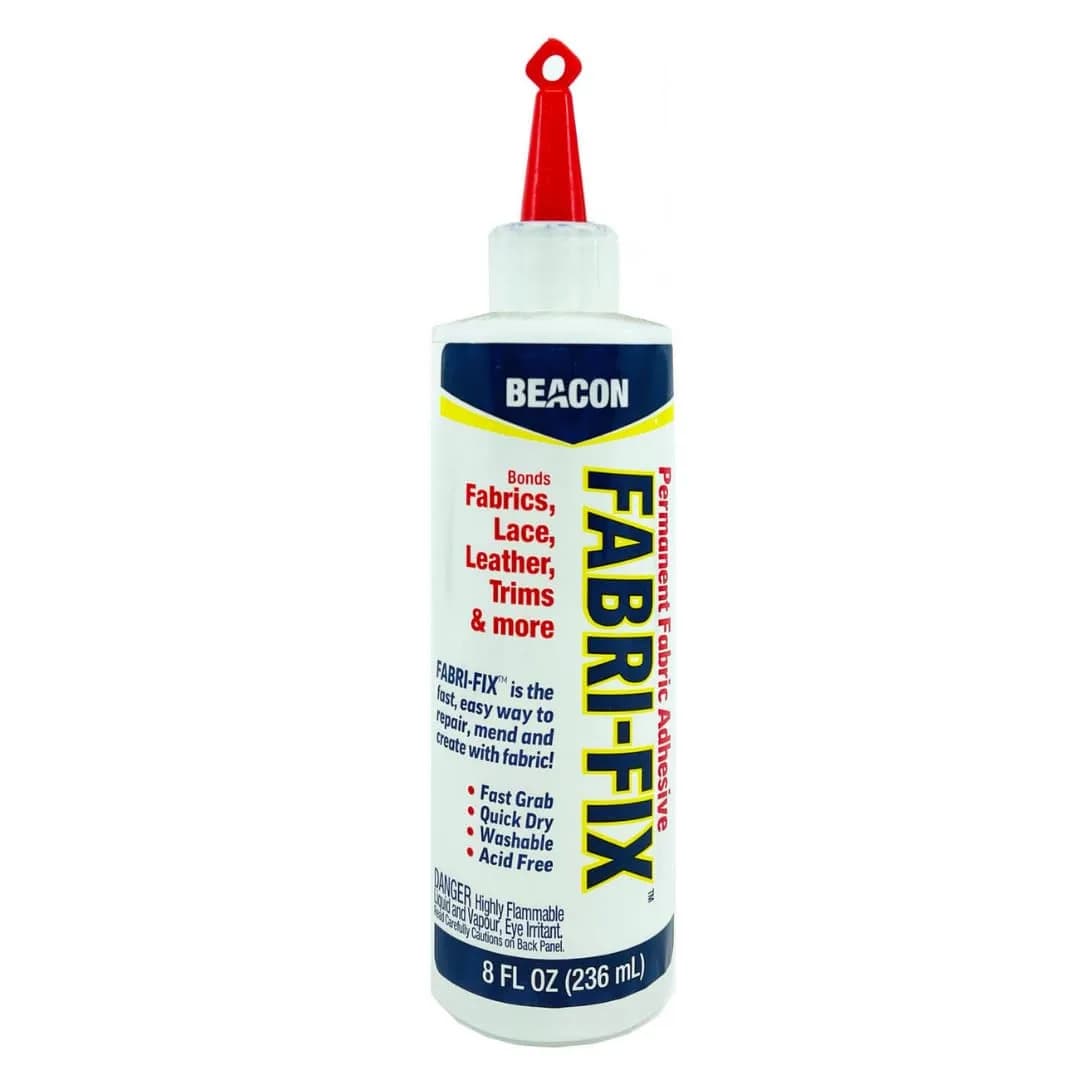 Beacon Fabri-Fix Bonding Solution 236ml (8-Ounce) | Permanent Fabric Glue for Leather, Canvas & Upholstery - main product image