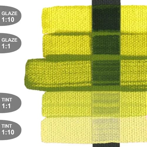 GOLDEN Fluid Acrylics, Green Gold, 4 fl. oz. Bottle | Versatile, Artist-Grade Acrylic Paint for Large Areas & Fine Details thumbnail 2