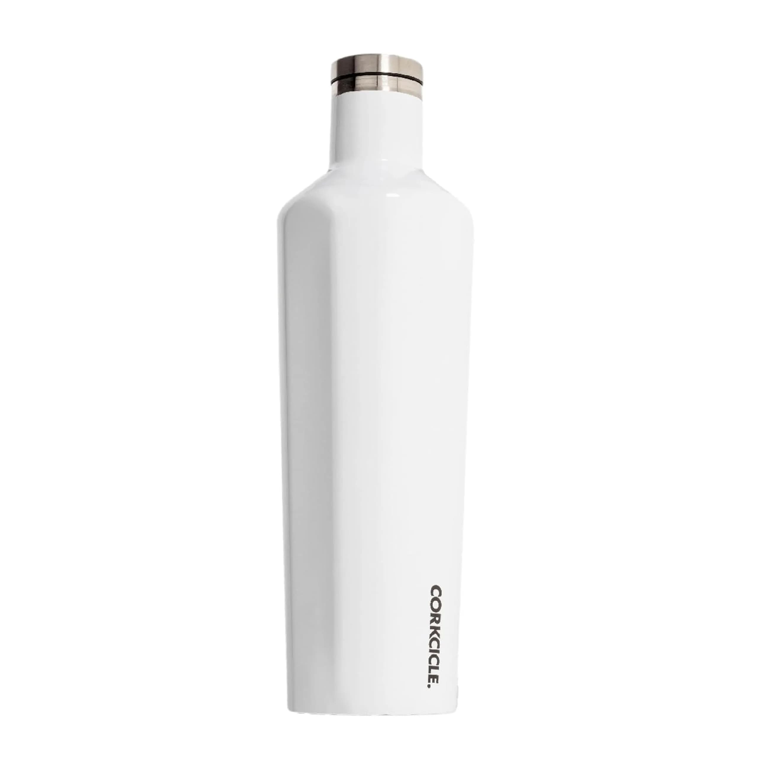 Corkcicle Classic Canteen 25 oz Triple Insulated Bottle, Gloss White thumbnail 1