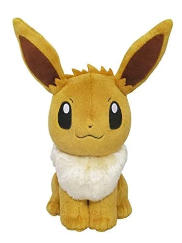 Sanei Pokemon Sylveon Plush 20.3cm (8 inch) | Official Licensed Collectible — Brown