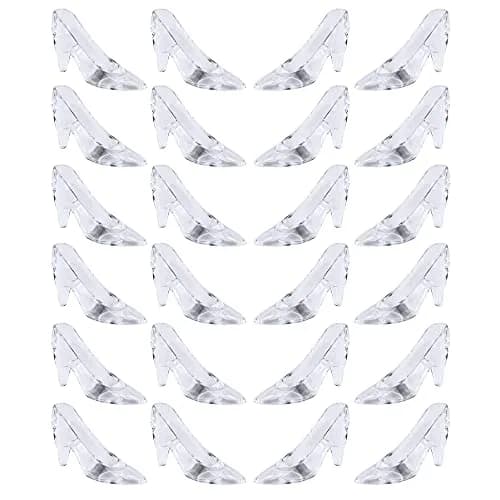 Super Z Outlet Cinderella Princess Slippers | Customizable Party Decor & Favors (4" L x 2.25" H) thumbnail 1