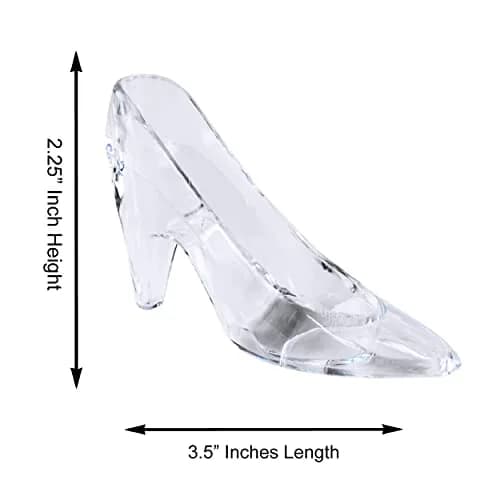 Super Z Outlet Cinderella Princess Slippers | Customizable Party Decor & Favors (4" L x 2.25" H) thumbnail 7