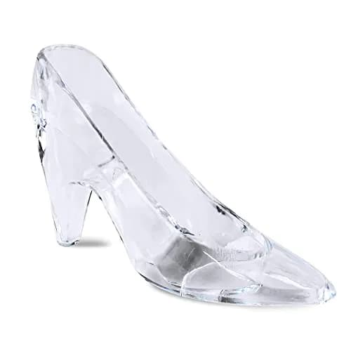 Super Z Outlet Cinderella Princess Slippers | Customizable Party Decor & Favors (4" L x 2.25" H) thumbnail 2