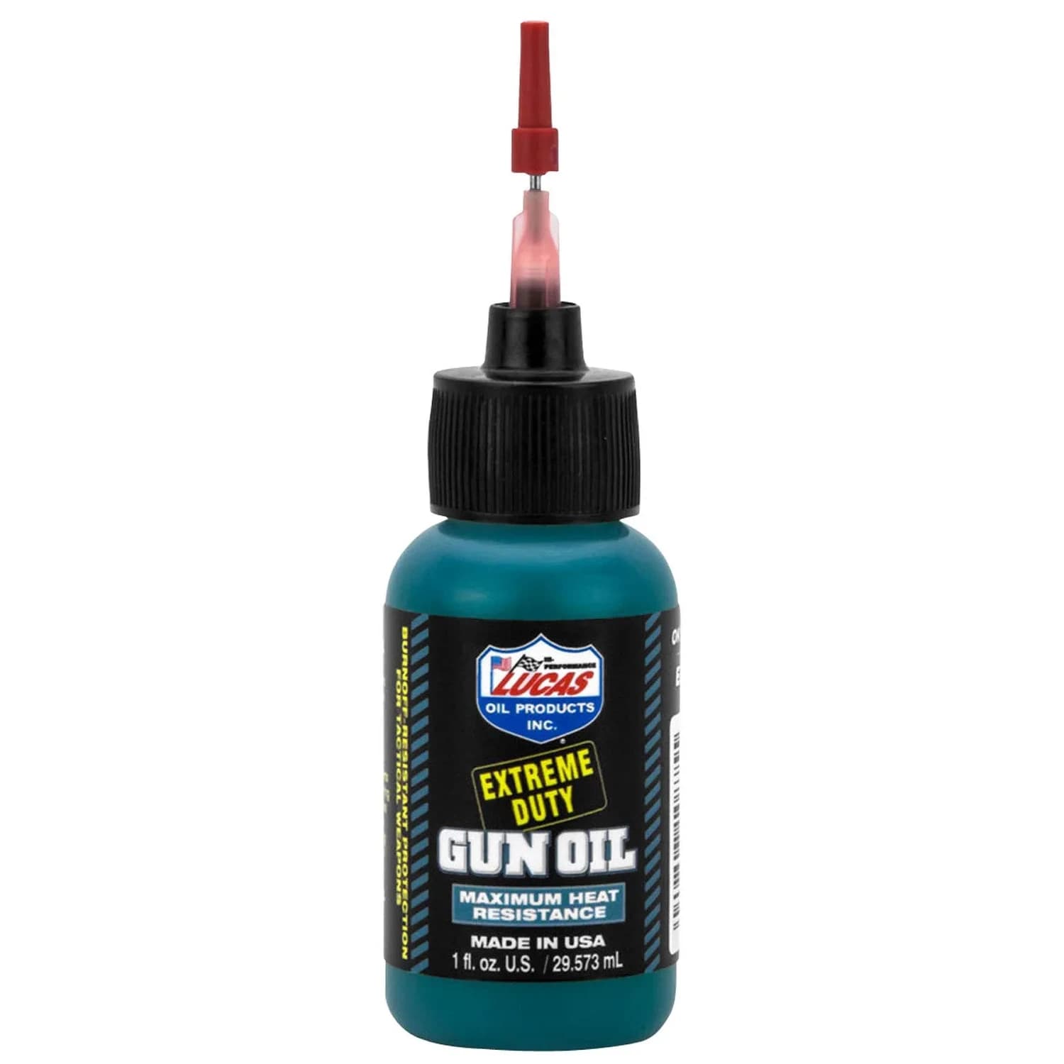 Lucas Oil Extreme Duty Gun Oil 29.57ml (1 Fl Oz) | High Heat & Friction Lubricant