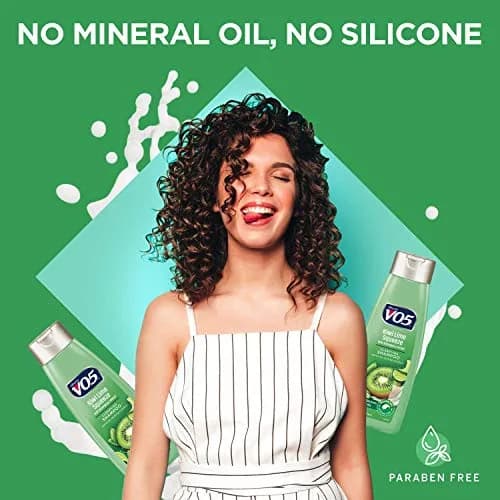 VO5 Herbal Escapes Clarifying Shampoo Kiwi Lime Squeeze 370ml (12.5 Fl Oz) | Nourishes Hair for Fuller, Thicker Look thumbnail 5