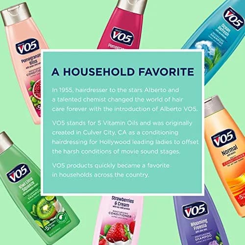 VO5 Herbal Escapes Clarifying Shampoo Kiwi Lime Squeeze 370ml (12.5 Fl Oz) | Nourishes Hair for Fuller, Thicker Look thumbnail 6