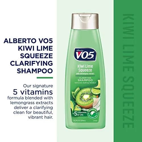 VO5 Herbal Escapes Clarifying Shampoo Kiwi Lime Squeeze 370ml (12.5 Fl Oz) | Nourishes Hair for Fuller, Thicker Look thumbnail 2
