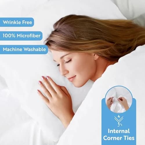 Linen Market Duvet Cover King Size 108"x96" Ultra Soft Microfiber | Durable & Soft Brushed Microfiber thumbnail 2
