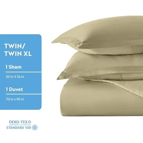 Linen Market Soft Brushed Microfiber Duvet Cover Set King | Luxurious & Durable (70-120 chars) thumbnail 5