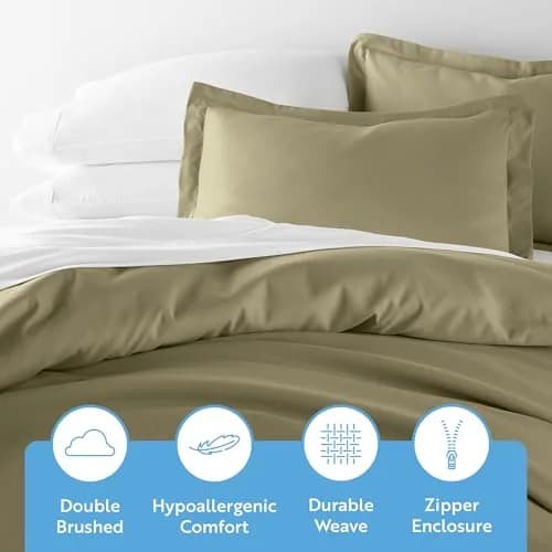 Linen Market Soft Brushed Microfiber Duvet Cover Set King | Luxurious & Durable (70-120 chars) thumbnail 3