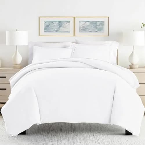 Linen Market Duvet Cover Queen Size 90"x94" Ultra Soft Microfiber | Durable & Soft Brushed Microfiber thumbnail 6
