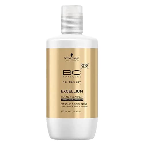 BC Bonacure EXCELLIUM Taming Treatment with Q10+ Omega-3, 25.5-Ounce | Nourishes & Tames Coarse Hair, Preserves Color, Supports Youthful Vitality thumbnail 1