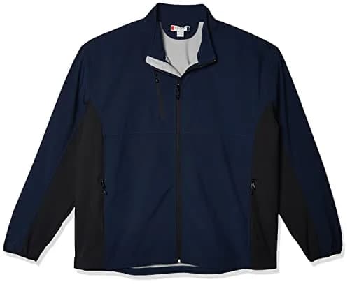 Cutter & Buck Narvik Colorblock Softshell Jacket 4X-Large | Windproof, Water-Resistant, Polyester-Spandex Blend thumbnail 1